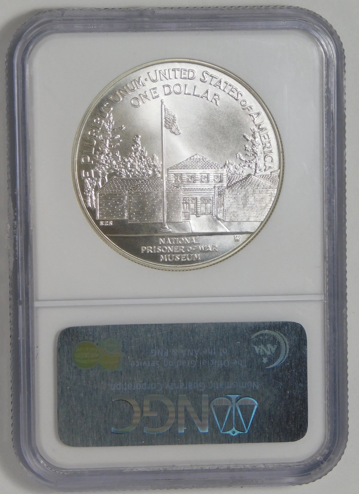 1994 W Commemorative "POW MUSEUM" Silver Dollar NGC MS70