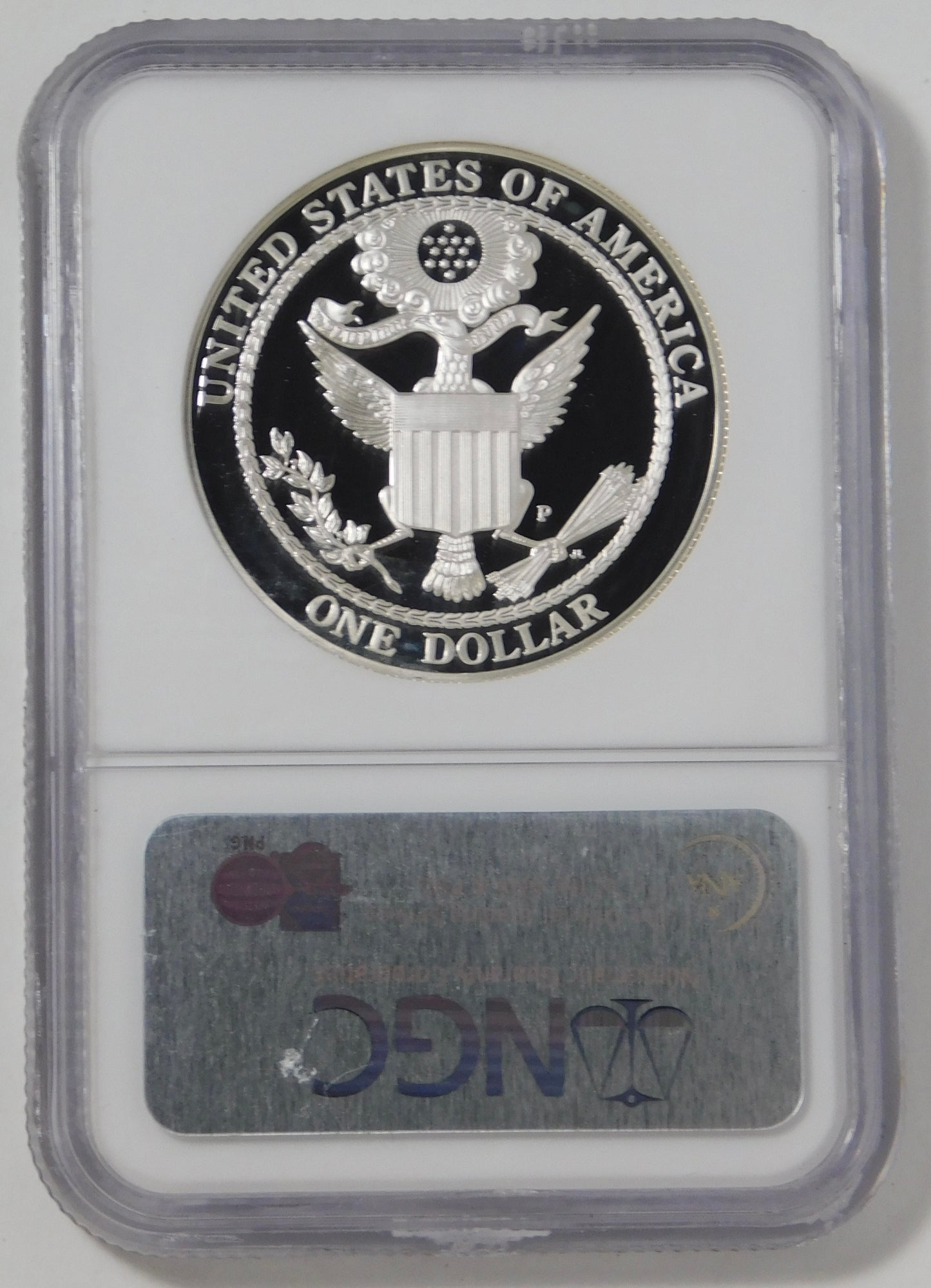 2008 P Commemorative "Bald Eagle' Silver Dollar TOP GRADE! NGC PF70 UC