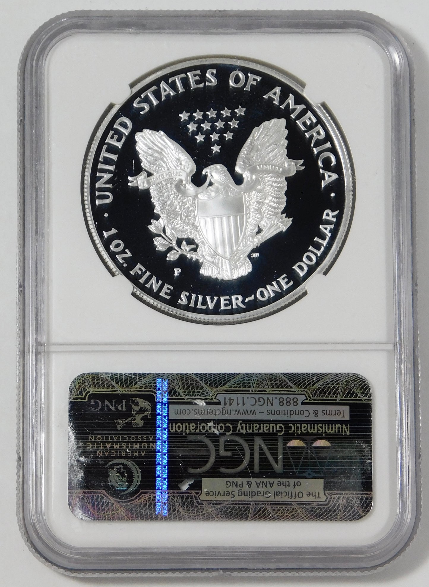 1997-P Silver American Eagle EARLY YEAR! NGC Proof-69 Ultra Cameo