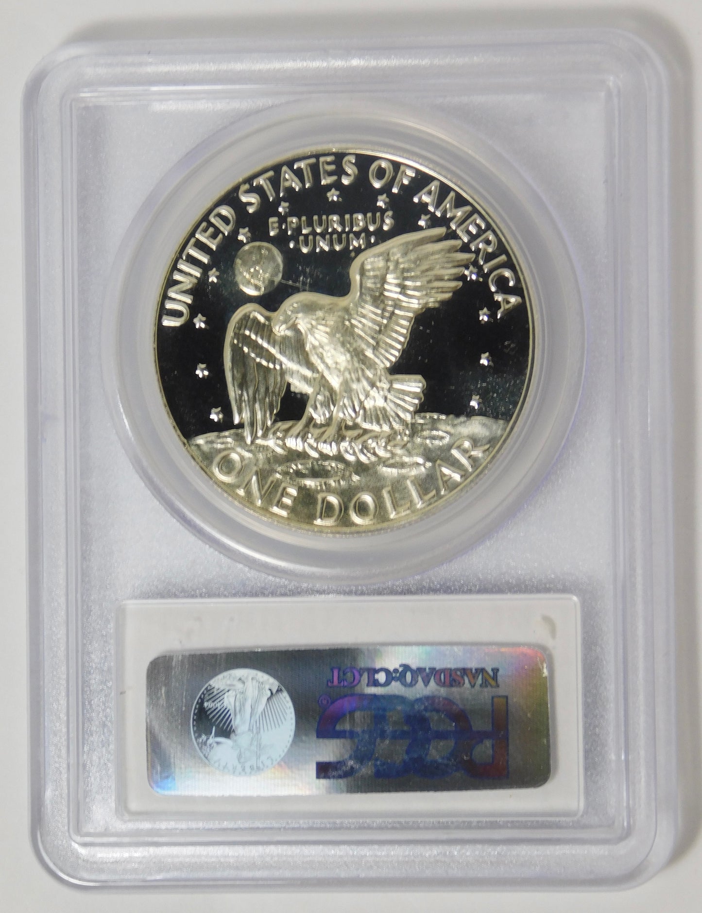 1974 Silver Eisenhower "Ike" Dollar. PCGS Gem Proof 69 DCAM