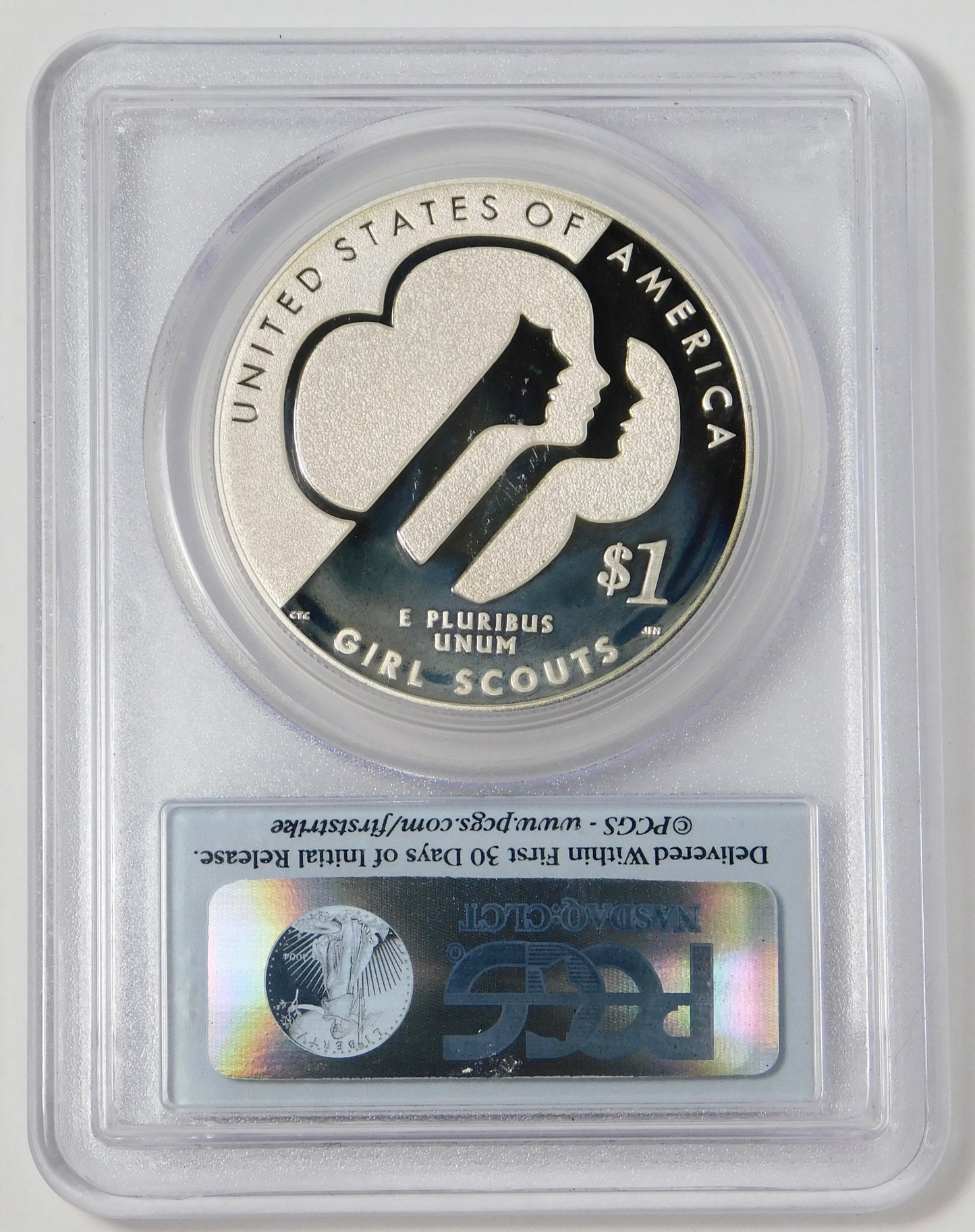 2013-W Commemorative "Girl Scouts" Silver Dollar TOP GRADE! PCGS PR-70DCAM