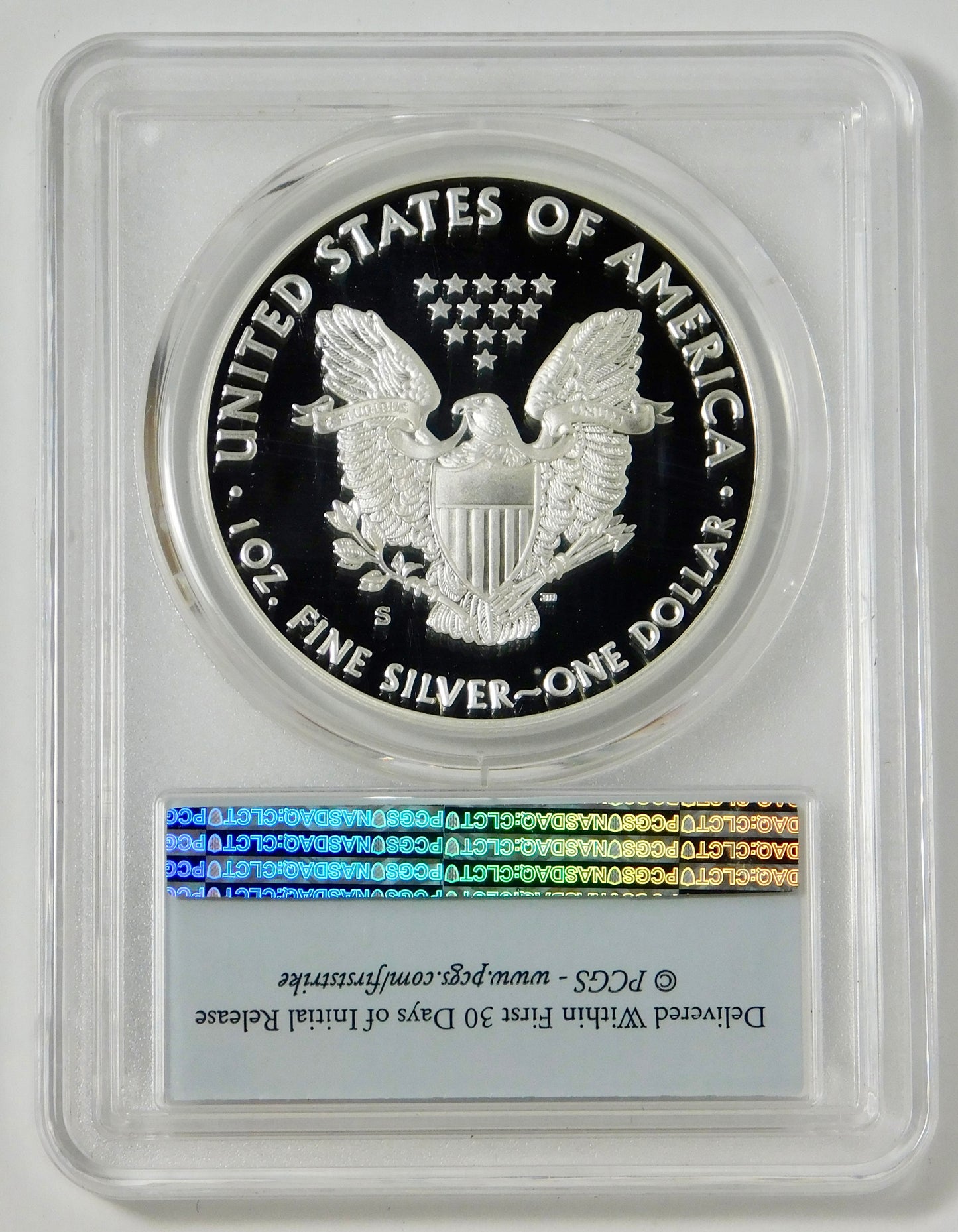 2019-S $1 American Silver Eagle TOP GRADE! PCGS PR70DCAM First Strike