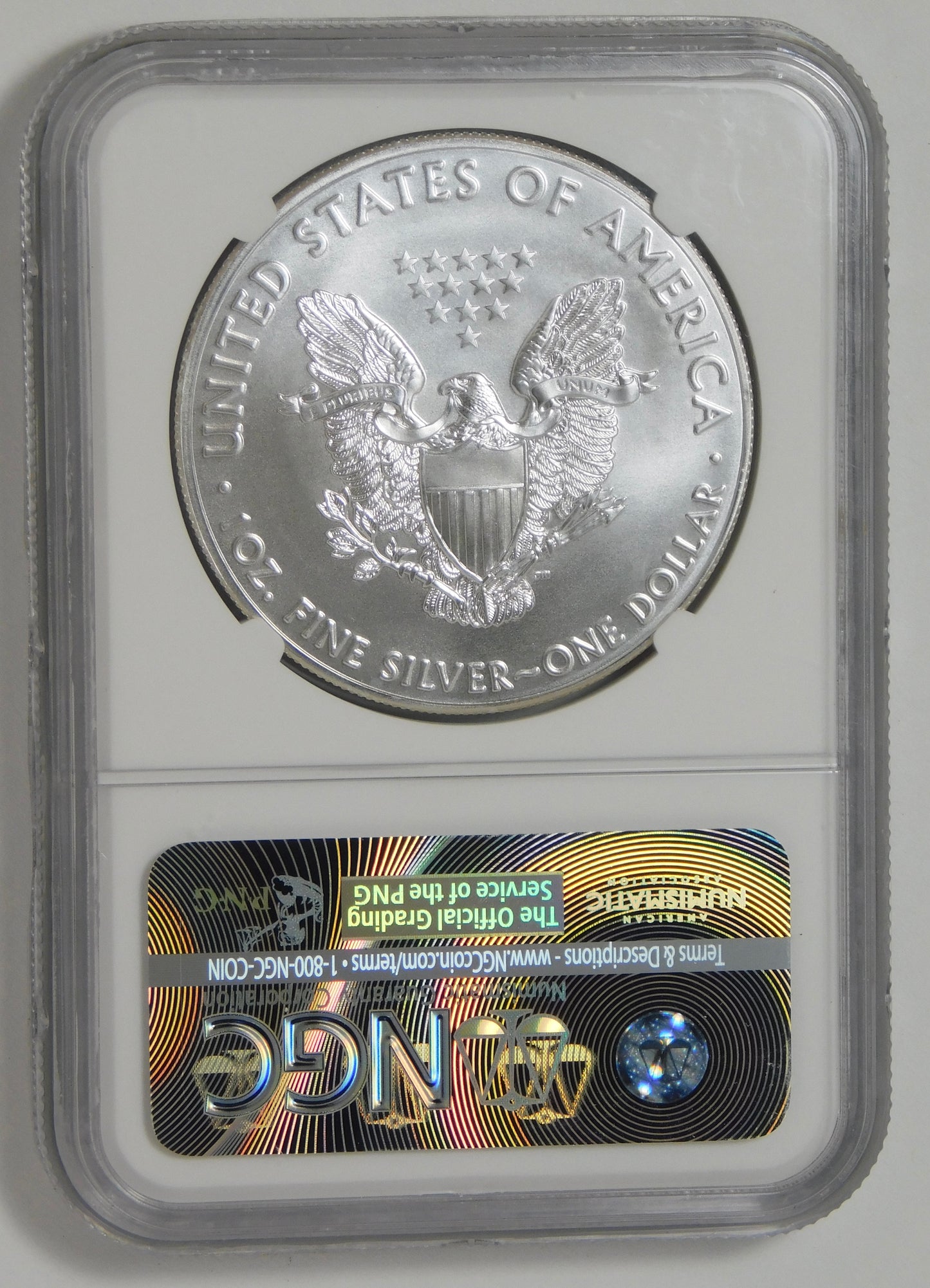 2016 Silver Eagle 30th Anniversary First Day Issue NGC MS70