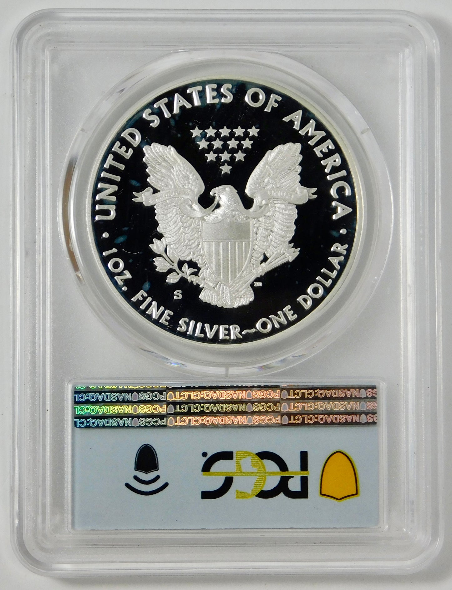 2020 S American Silver Eagle First Day Issue PCGS PR69 DCAM