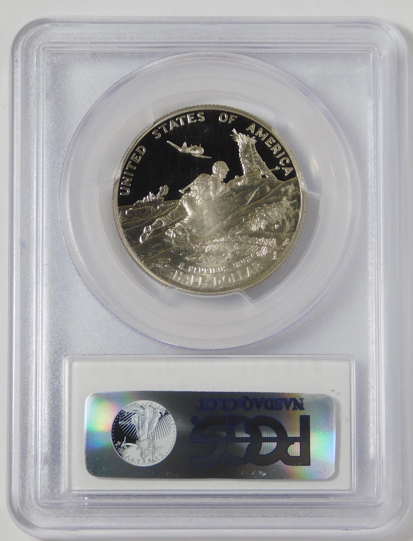 1991-1995 Commemorative World War 2 Half Dollar TOP GRADE! PCGS PR70