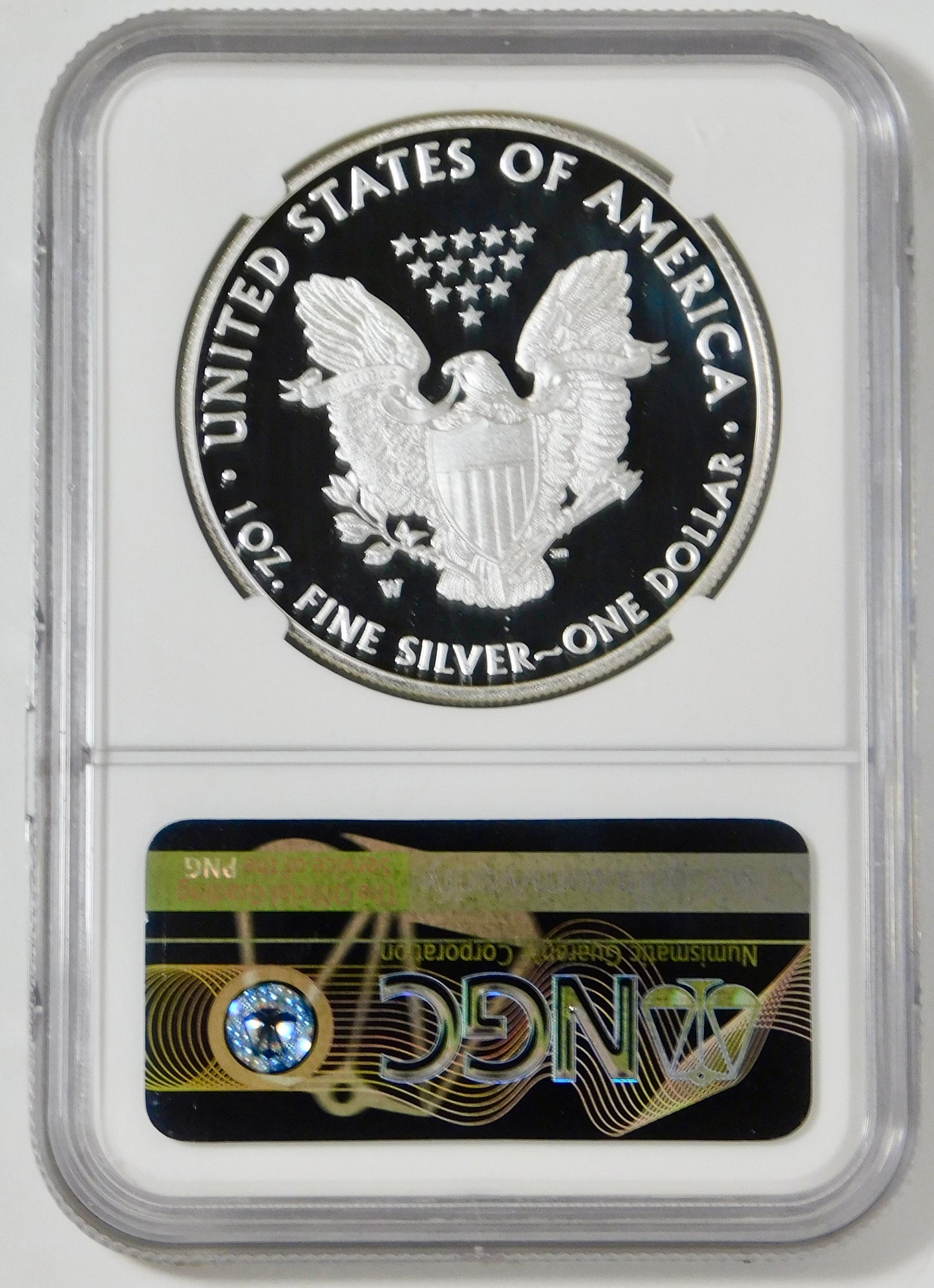 2017 W American Eagle Silver Dollar TOP GRADE! NGC PF-70 UC