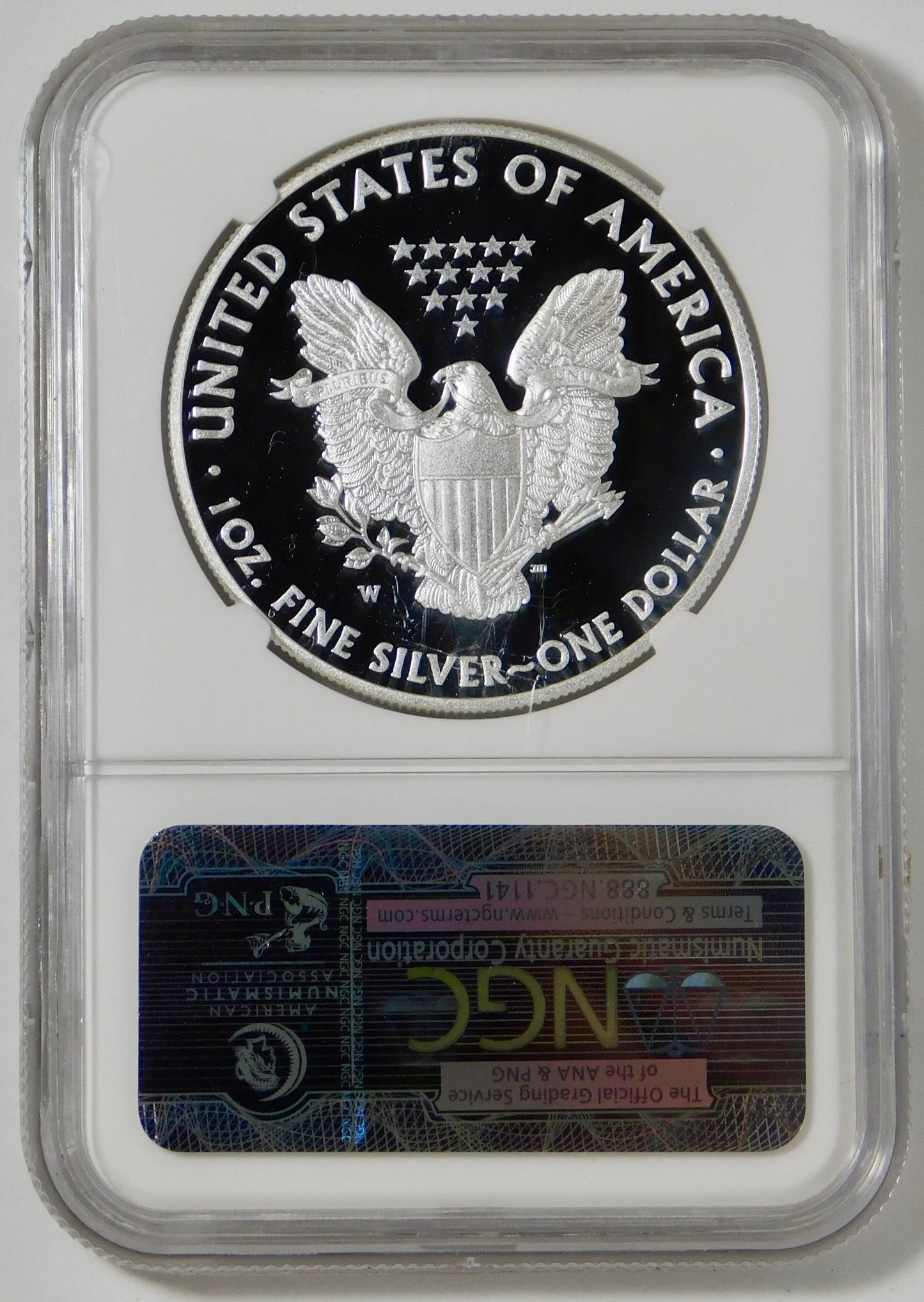 2014 W American Eagle Silver Dollar Top Grade! NGC PF-70 Ultra Cameo