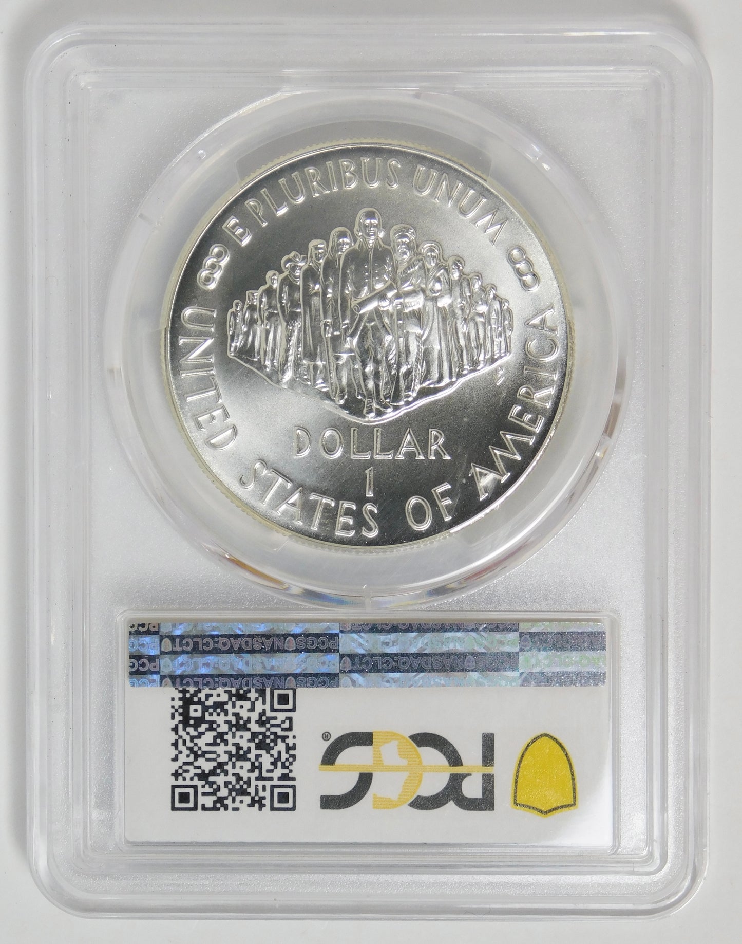 1987-P Commemorative Constitution Silver Dollar PCGS MS70