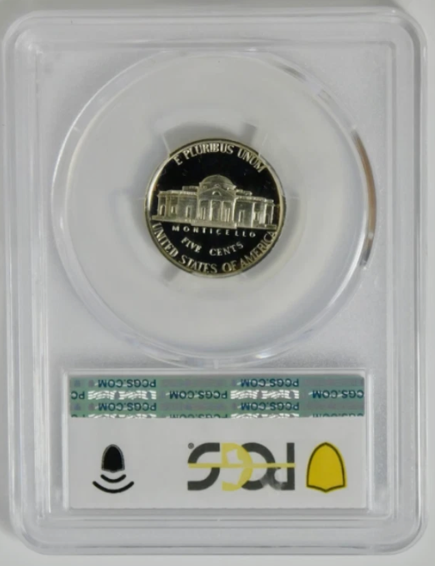 1977-S Jefferson Nickel TOP GRADE! PCGS Proof 70 DCAM