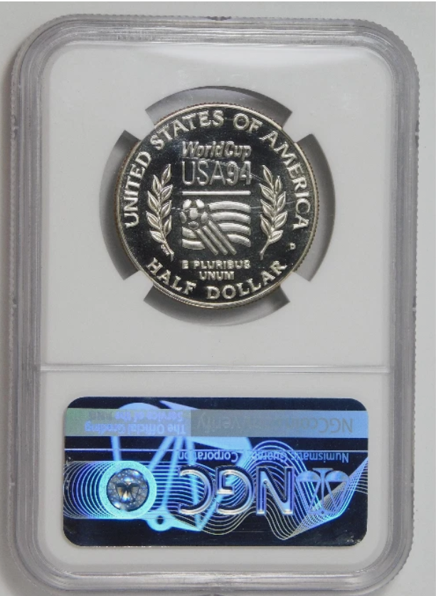 1994-D Commemorative World Cup Soccer Half Dollar TOP GRADE! NGC MS-70