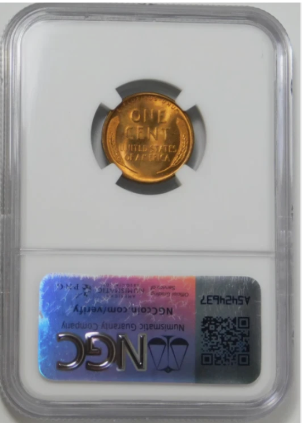 1945-D Lincoln Wheat Cent HIGH GRADE! NGC MS-67 RD