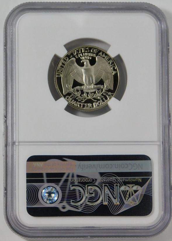 1980-S Washington Quarter Top Grade! NGC Gem Proof 70 Ultra Cameo