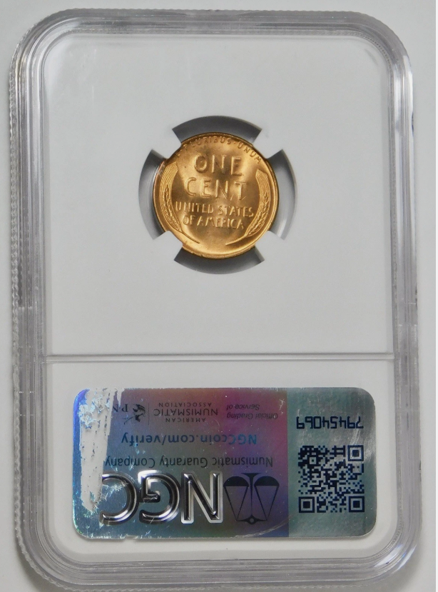 1952-D Lincoln Wheat Cent BIG GRADE! NGC MS-67+ RD