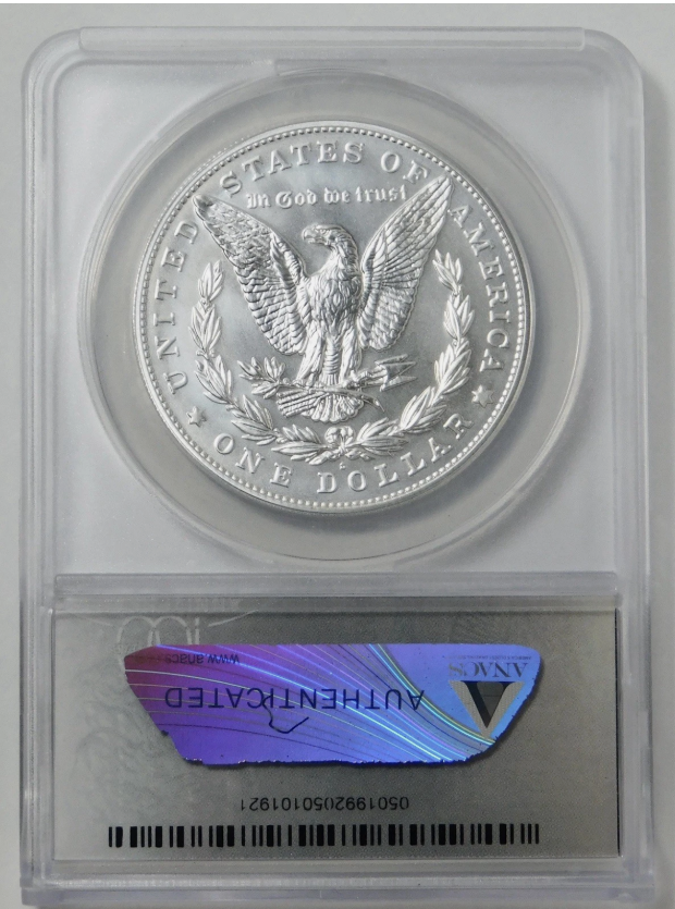 2021-S Morgan Silver Dollar ADVANCE RELEASE! TOP GRADE Mint State 70.