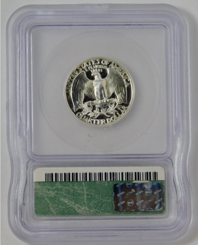 1960 Silver Washington Quarter HIGH GRADE! ICG Proof 69 CAMEO