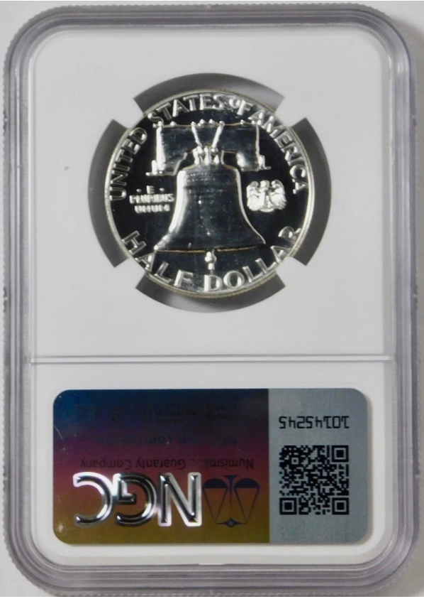 1960 Silver Franklin Half Dollar NGC GEM PROOF 67