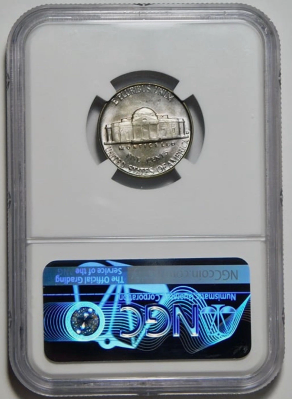 1956-D Jefferson Nickel NGC Mint State 66