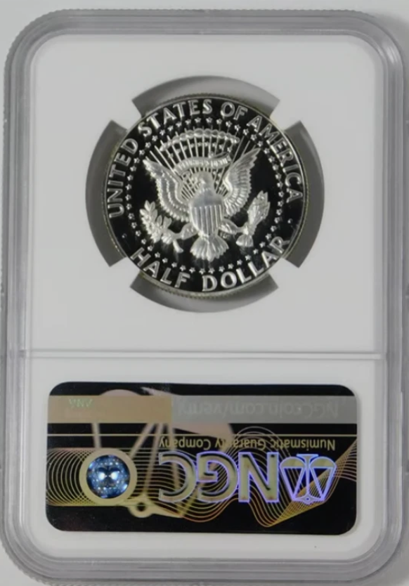 1969-S Silver Kennedy Half Dollar HIGH GRADE! Gem Proof 69 CAMEO