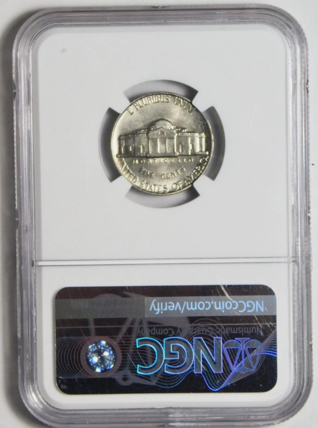 1963 Jefferson Nickel. NGC MINT STATE 66. Brilliant Uncirculated