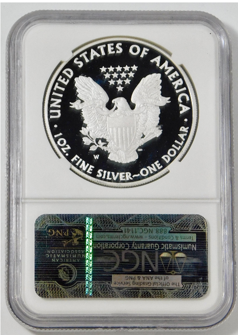 2010-W American Silver Eagle Top Grade! NGC PF70 Ultra Cameo
