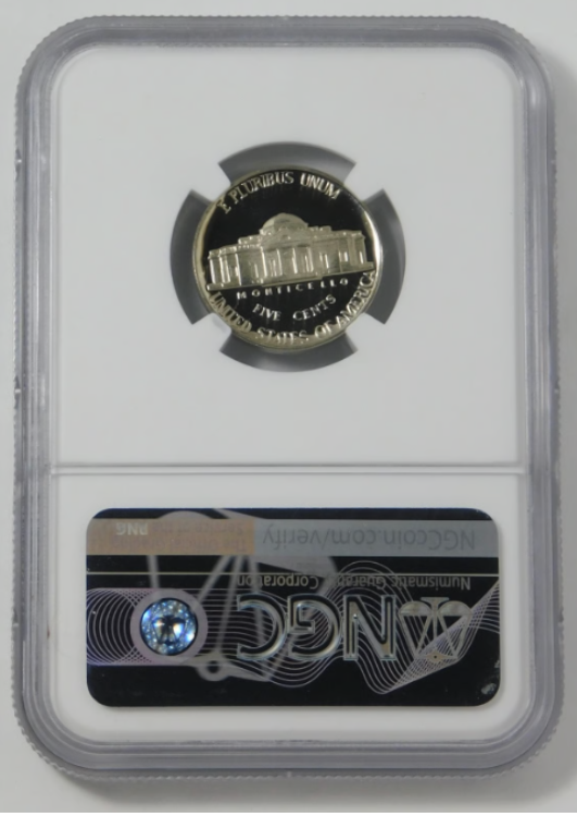 1982-S Jefferson Nickel TOP GRADE! NGC Gem Proof 70 Ultra Cameo