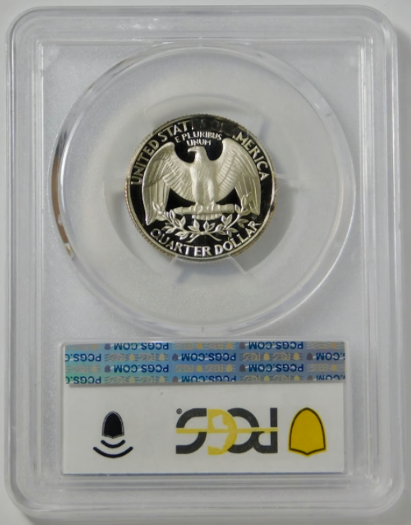 1983-S Washington Quarter TOP GRADE! PCGS Gem Proof 70DCAM
