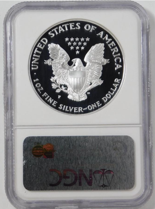 1998-P American Silver Eagle TOP GRADE! NGC PF-70 Ultra Cameo