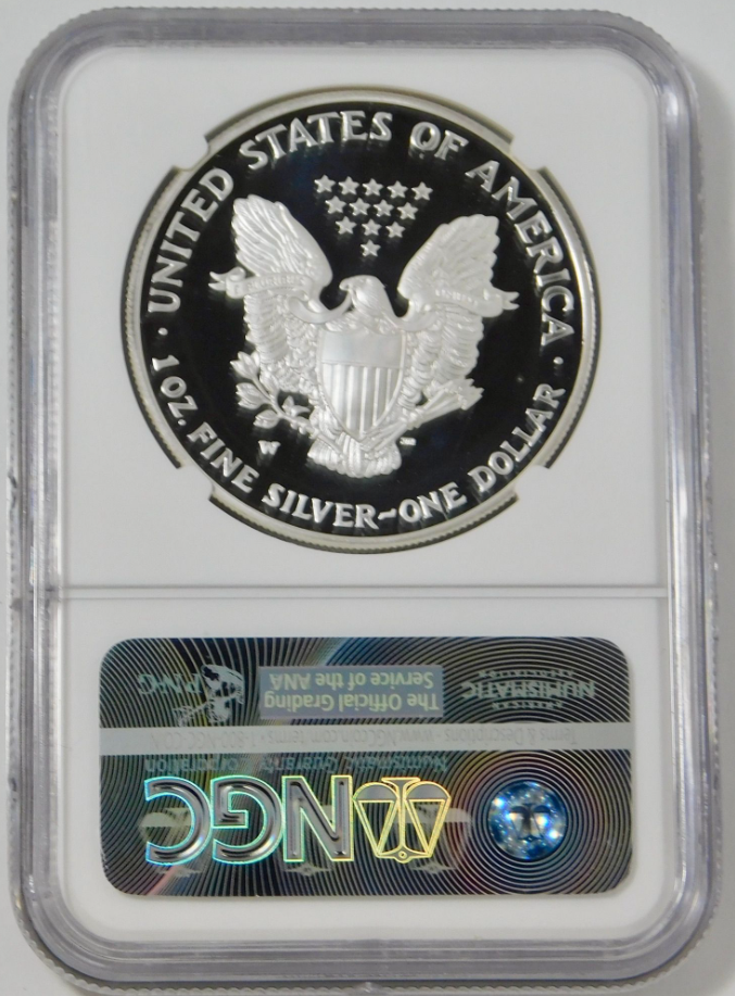 2006 W American Silver Eagle Top Grade! NGC Proof PR-70 Ultra Cameo