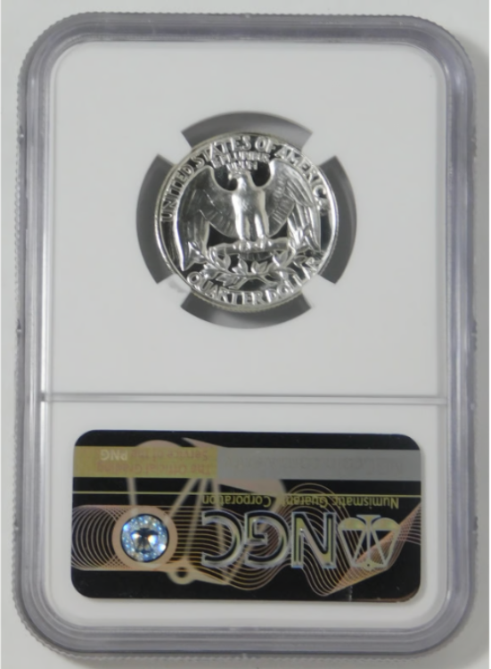 1959 Silver Washington Quarter HIGH GRADE~ NGC Proof-69