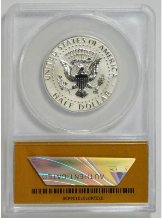 2018-S Kennedy Half Dollar Silver Reverse Proof (From the Reverse Proof 50th Ann