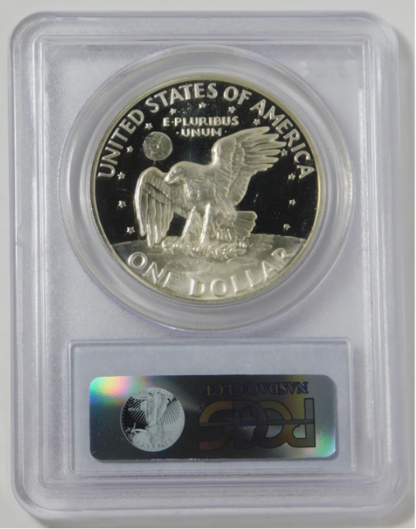 1972-S Silver "Ike" Eisenhower "Dollar, High Grade! PCGS Gem Proof 69DCAM