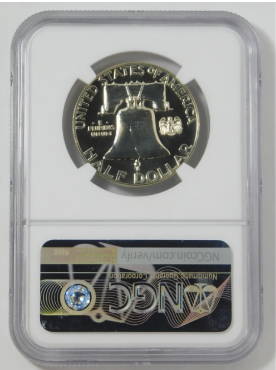 1959 Silver Franklin Half Dollar High Grade! NGC Proof-68
