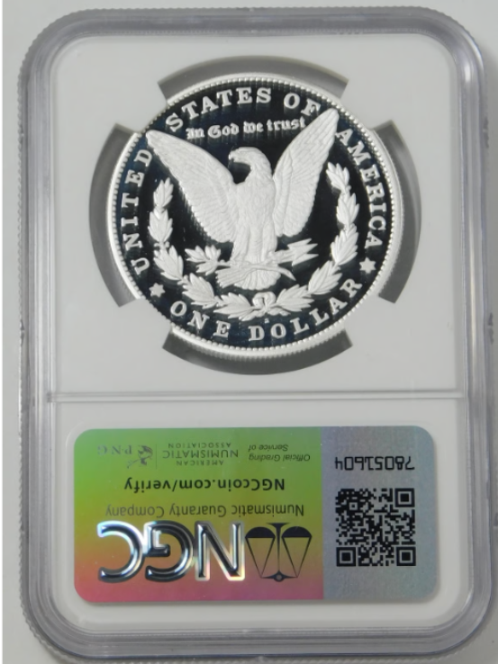 2023-S Morgan Silver Dollar First Day of Issue! NGC Proof-70 UC Mercanti Signed