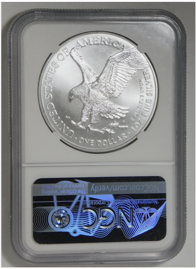 2021 American Silver Eagle Top Grade! Early Releases NGC MS-70