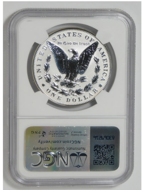 2024-S Morgan "Reverse Proof" Silver Dollar TOP GRADE! First Releases NGC PF70