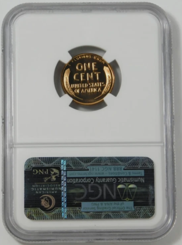 1955 Lincoln Wheat Cent High Grade! NGC Proof 68 RD