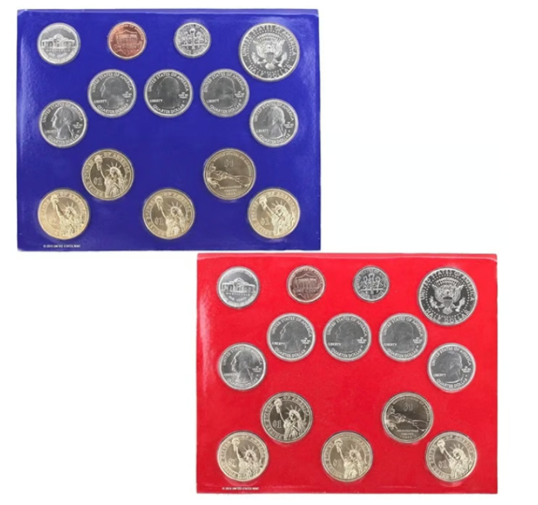 2011 P & D U.S. Mint Set. Original US Mint Pkg / COA. 28 Coins