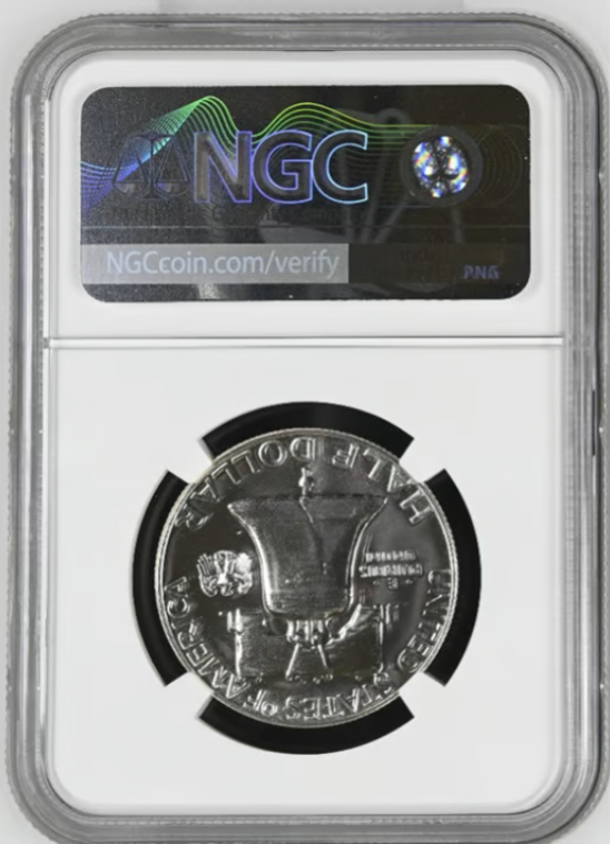 1960 Silver Franklin Half Dollar "BIG GRADE" NGC Gem Proof 69