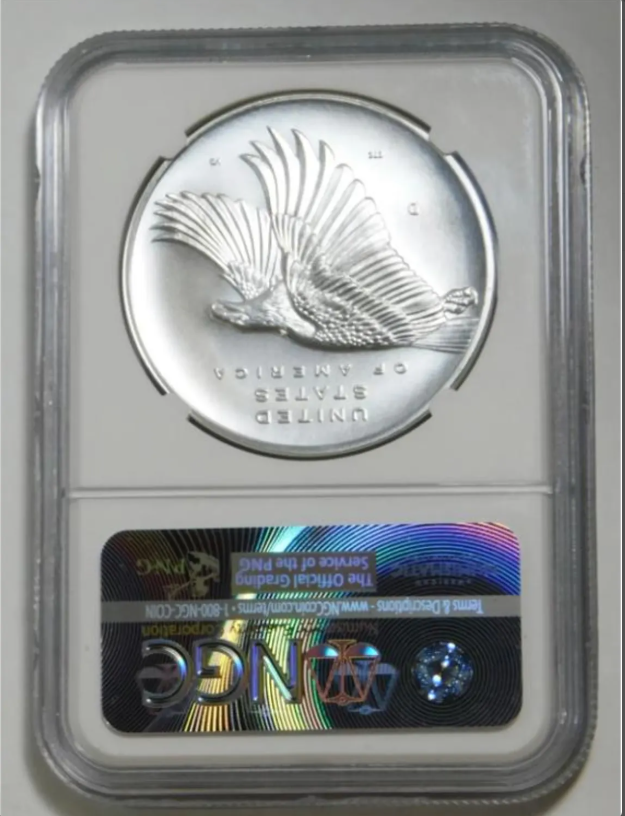 2017-D American Liberty Silver Medal "225th Anniversary" Top Grade! NGC MS-70