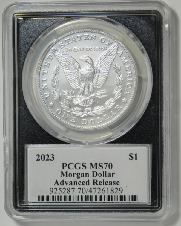 2023 Morgan Silver Dollar Special "Advanced Release" Top Grade! PCGS MS-70