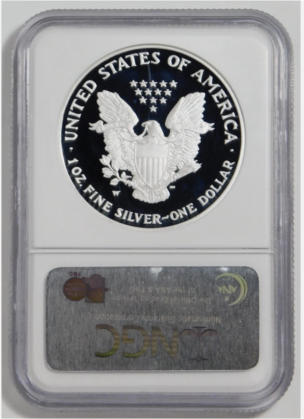 2007-W American Silver Eagle NGC Proof-69 Ultra Cameo