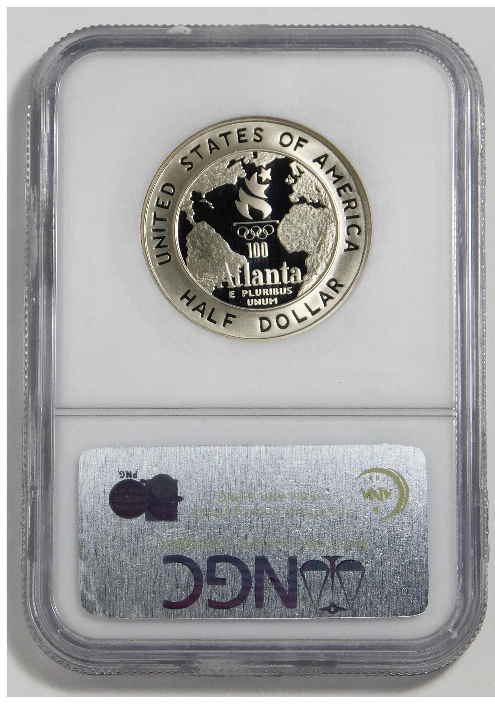 1995-S XXVI Olympiad "Basketball" Half Dollar NGC Proof-70 Ultra Cameo