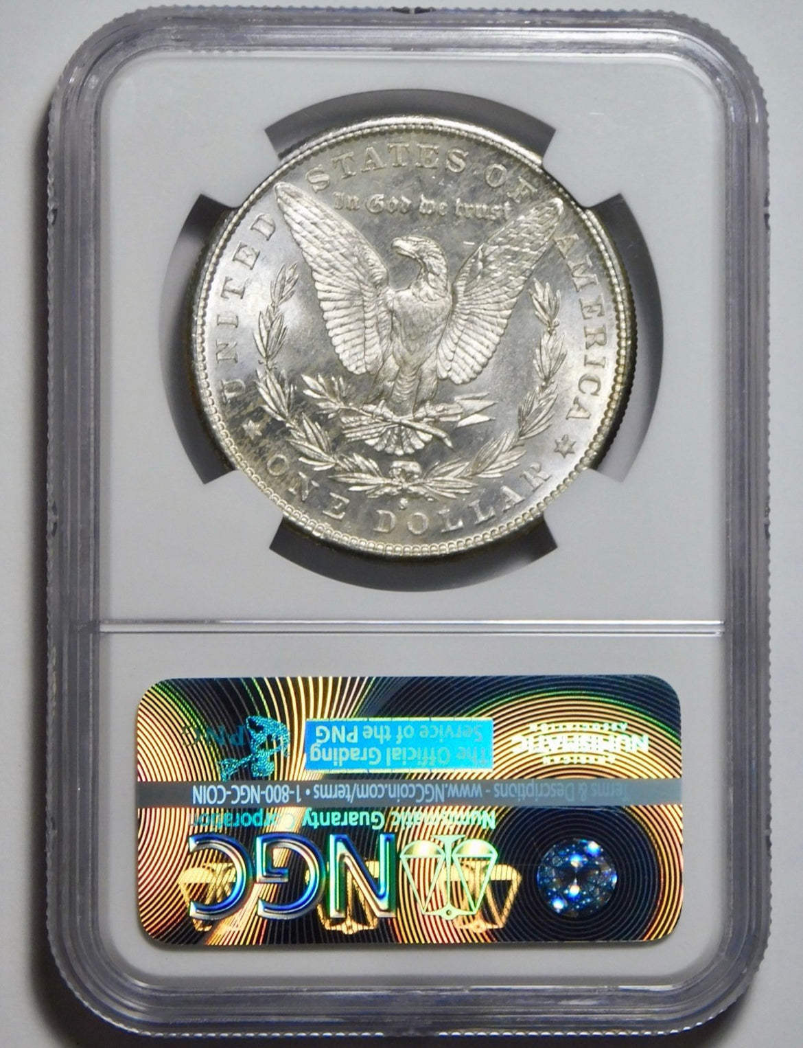 1881-S Morgan Silver Dollar NGC Mint State 64