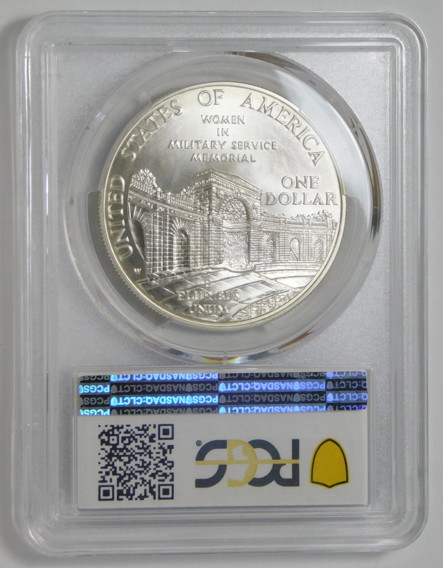 1994-W Commemorative Women in Military Silver Dollar PCGS MS70