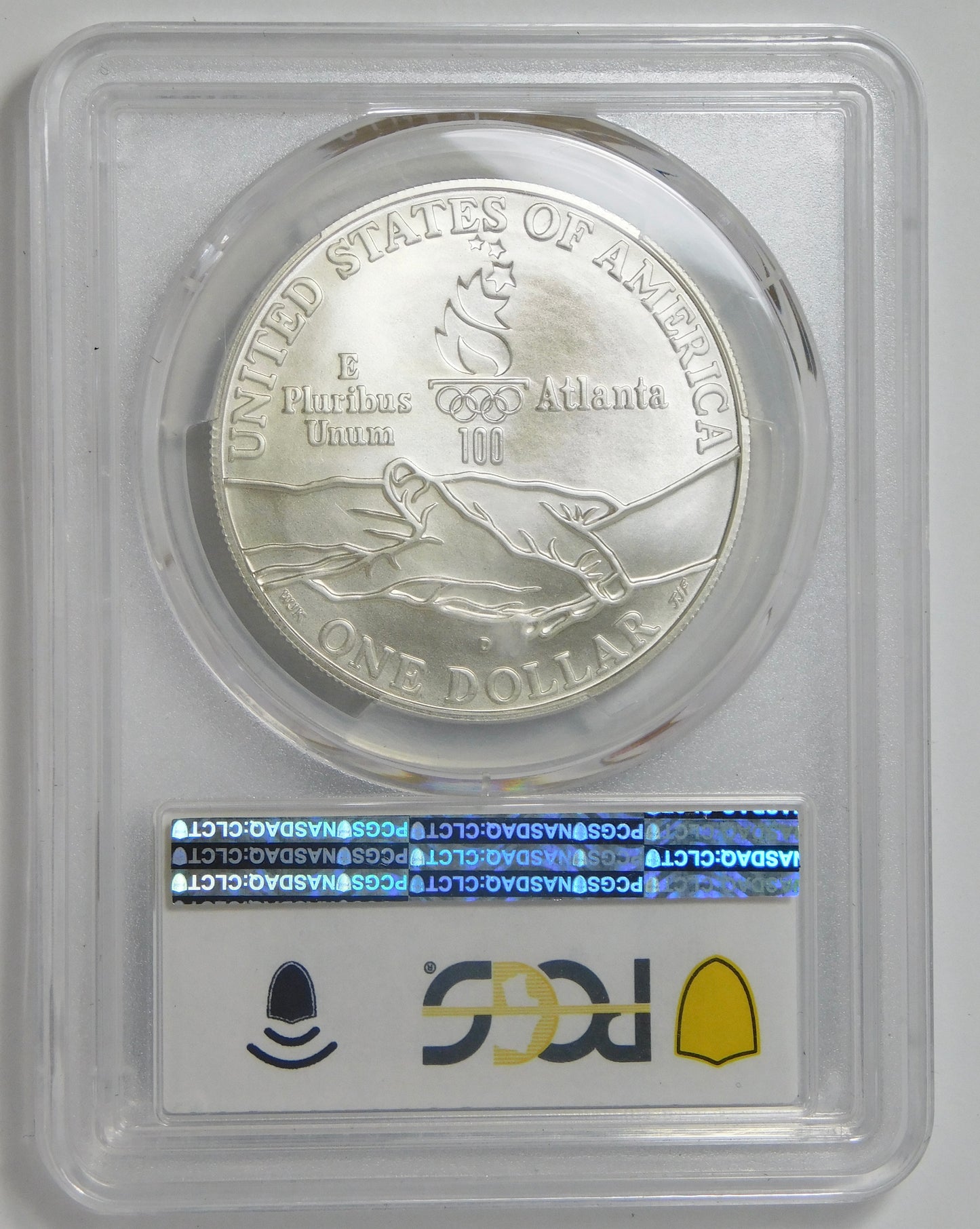 1995-D Commemorative Olympic Gymnastics Silver Dollar PCGS MS69