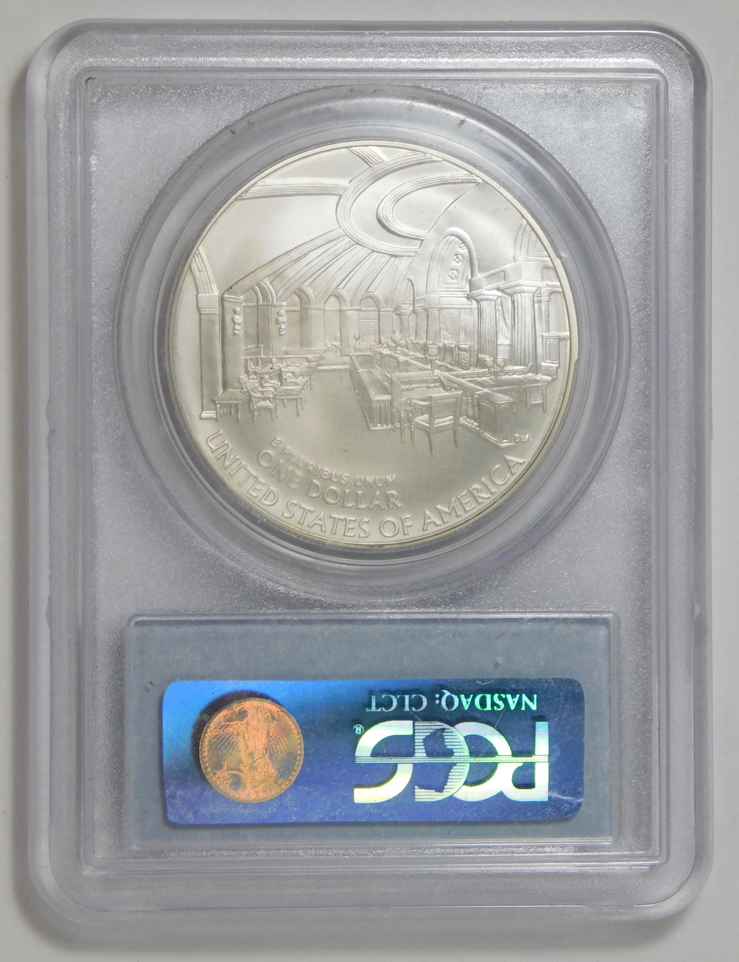 2005 P Commemorative "John Marshall" Silver Dollar Top Grade! PCGS MS70