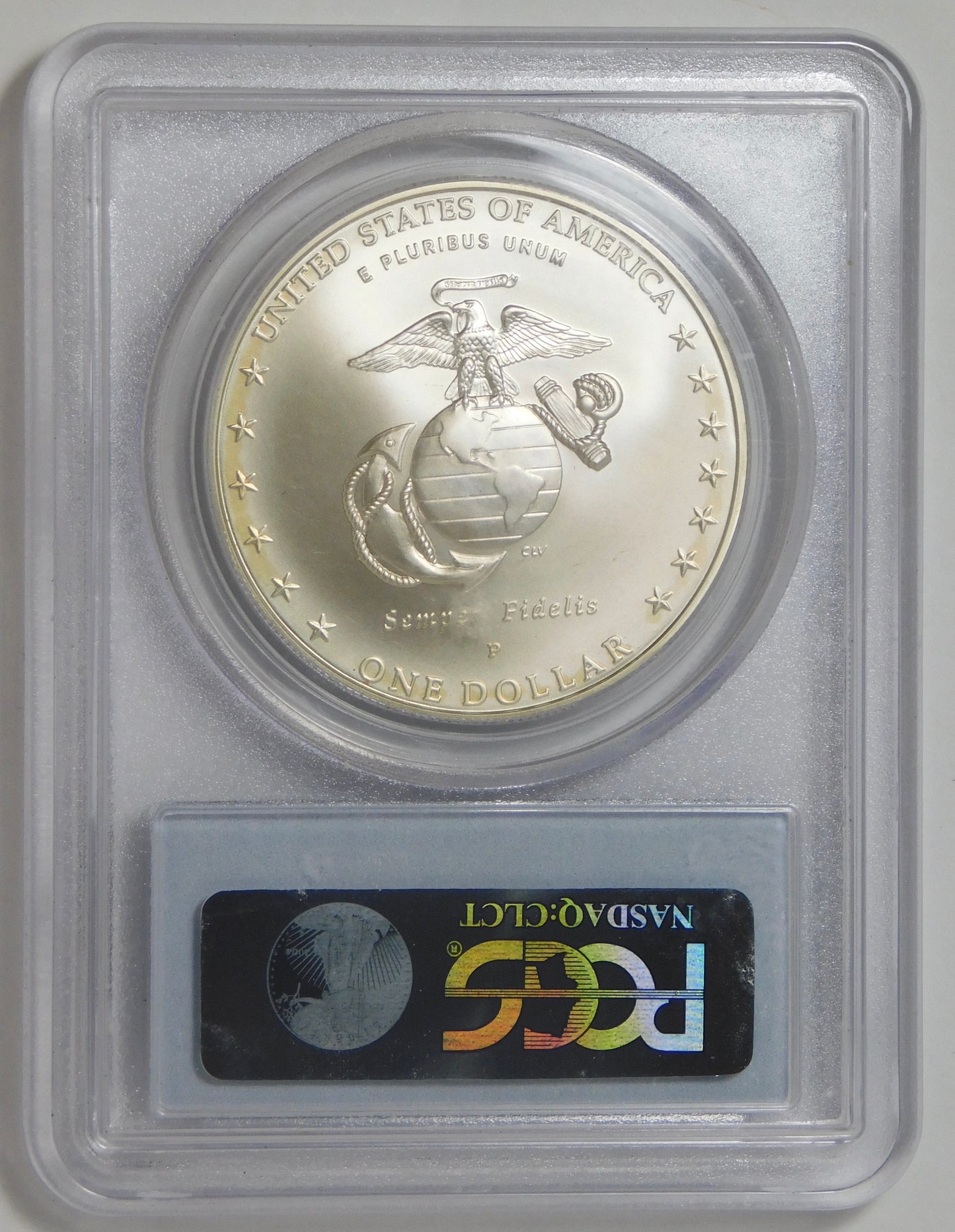 2005 P Commemorative "Marine Corps" 230th Anniversary Silver Dollar PCGS MS70