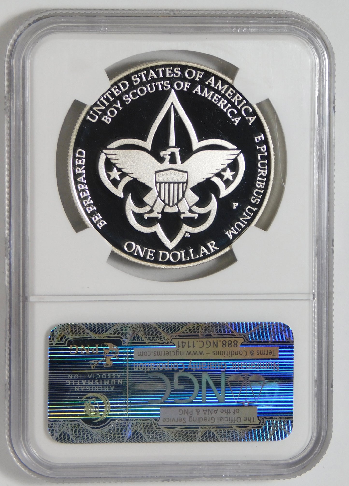 2010 P Commemorative "Boy Scouts" Silver Dollar NGC PF70 UC