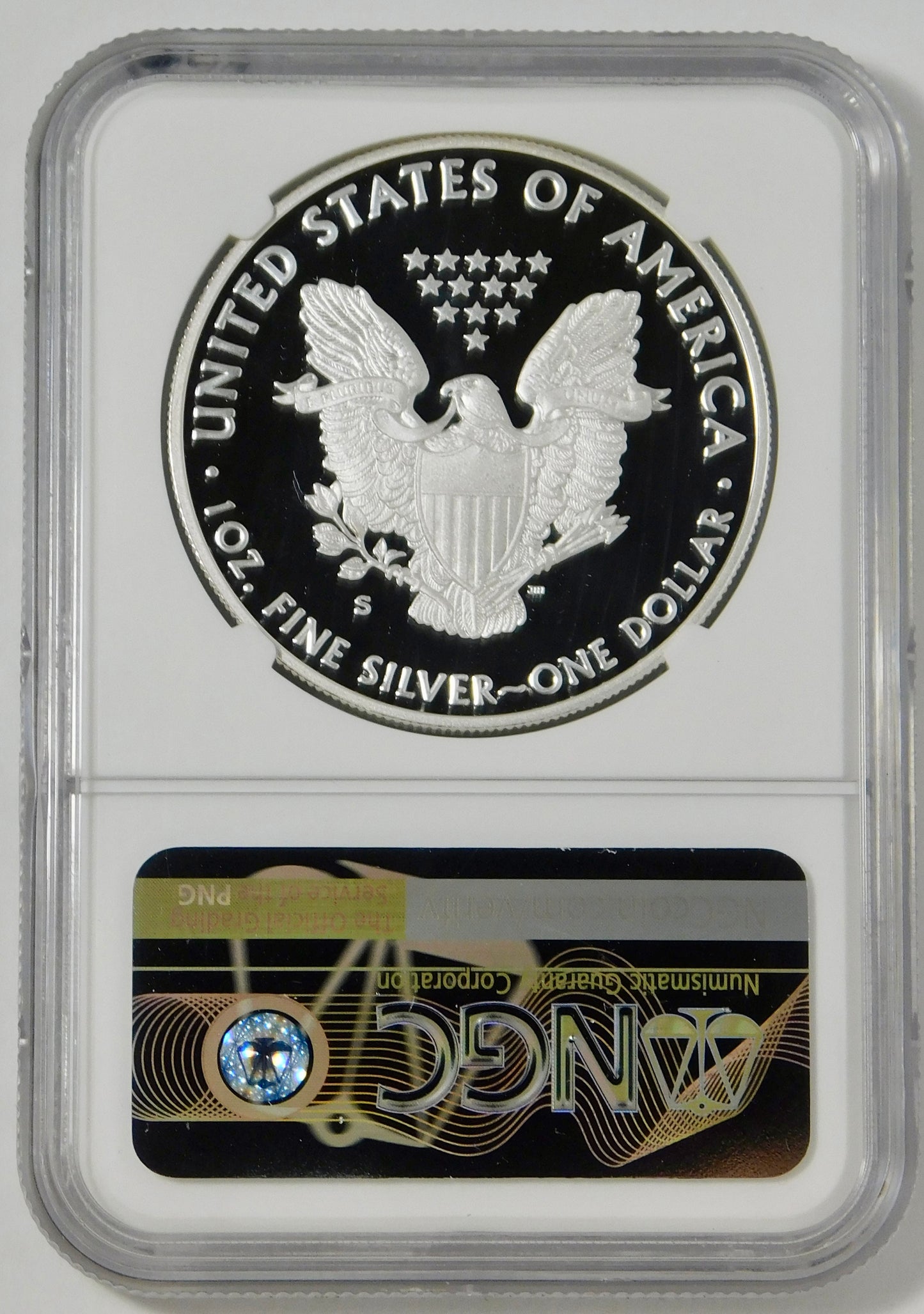 2018-S Silver Eagle First Day - ANA NGC PF70 UC Mike Castle Signed