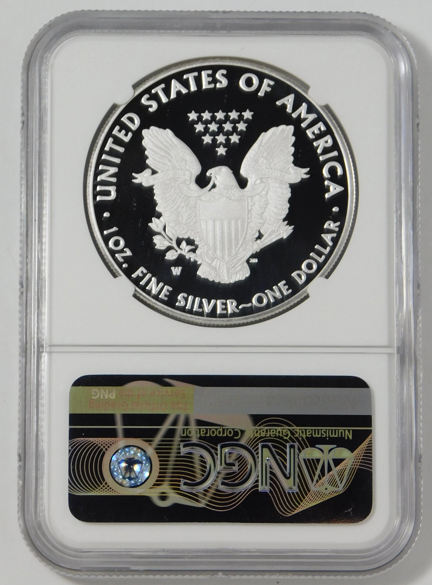2018-W Silver American Eagle NGC PF-70 Ultra Cameo Moy Signed